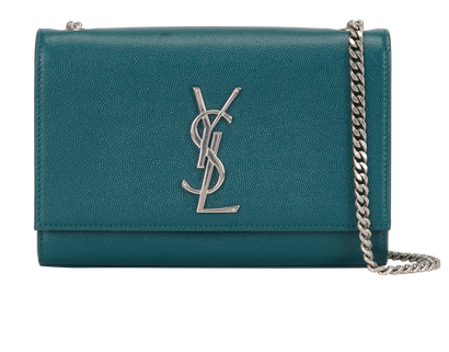 Small Kate Crossbody, &pound;895, Handbags, Green, Leather, Front view